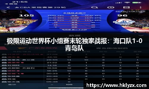 极限运动世界杯小组赛末轮独家战报：海口队1-0青岛队